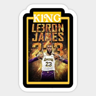 LeBron james Sticker